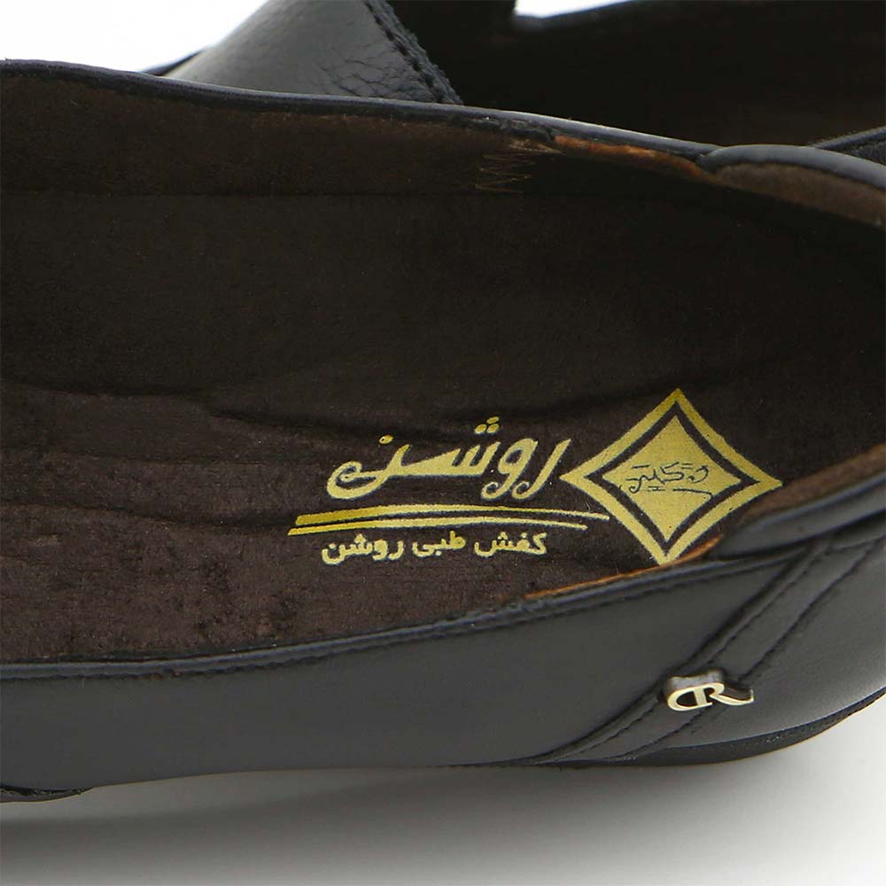 کفش چرم طبیعی برند روشن